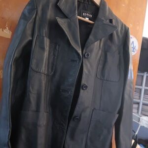 Black Leather Jacket for womenn